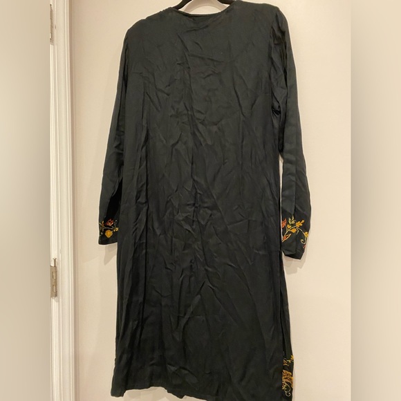 VTG Florissant Boho Embroidered Long Jacket Duster - Picture 7 of 7